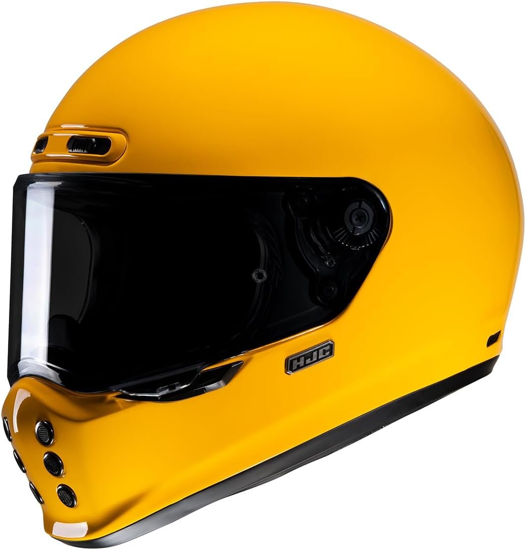 Casco integral HJC V10 Solid Deep Yellow