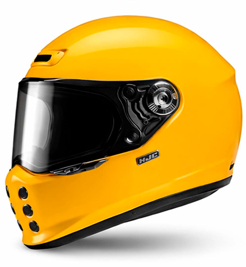 Casco integral HJC V10 Solid Deep Yellow