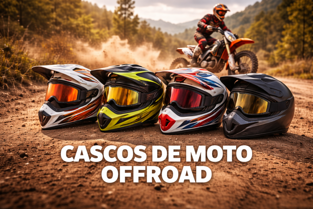 Cascos de moto offroad Cascos de moto offroad