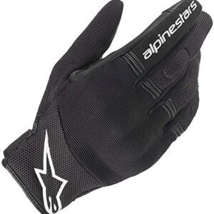 Guantes de moto Alpinestars Stella Copper. Color negro y letras blancas