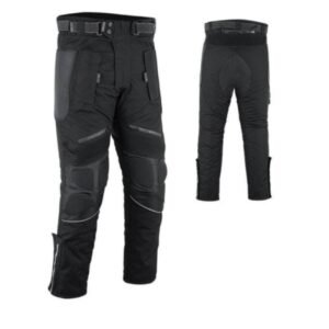 Pantalón de moto Arista Black Tempo de cordura.