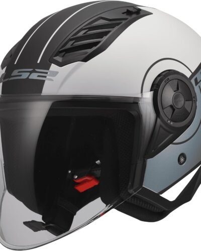 Casco tipo Jet LS2 Airflow II vista frontal