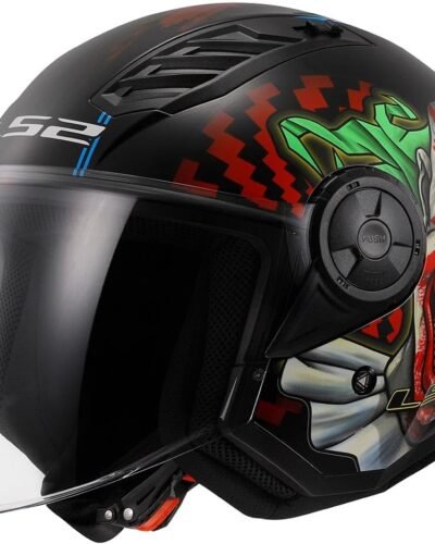 Casco tipo Jet LS2 Airflow II Modelo Happy Dreams