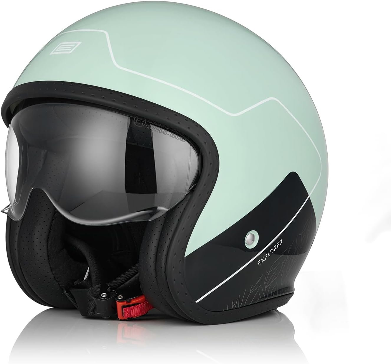 Casco Jet ORIGINE Spirit color verde