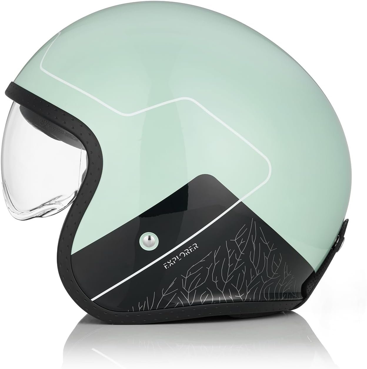 Casco Jet ORIGINE Spirit vista lateral