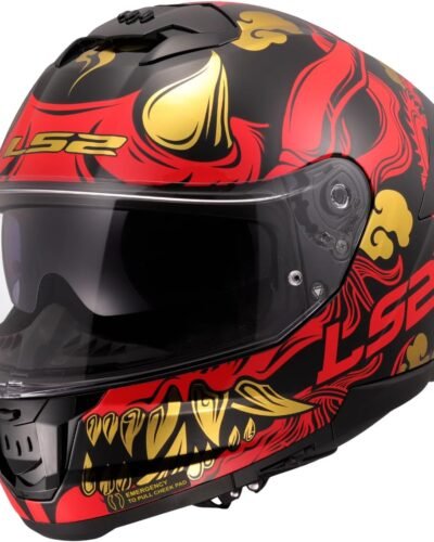Casco integral de moto LS2 Stream II. Vista fronto-lateral