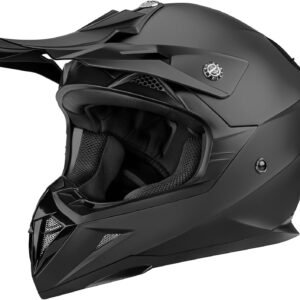 Casco de motocross Yema YM-915. Vista frontal