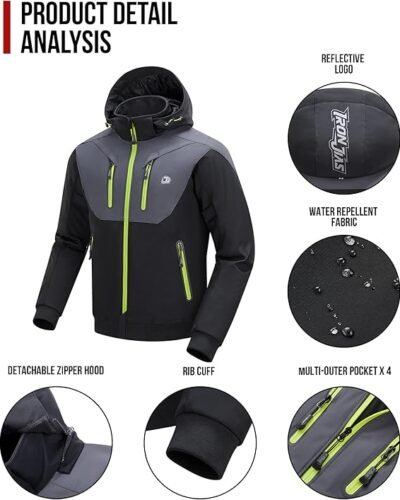 Chaqueta de moto IronJias JK007. Detalles Chaqueta de moto IronJias JK007. Detalles