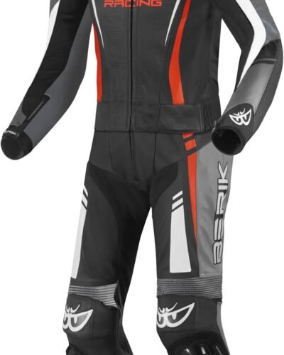 Conjunto 2 piezas BERIK Absolute GP2. Color negro y gris y rojo