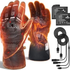 Guantes calefactables de moto Iron Jia's de 3000mAh