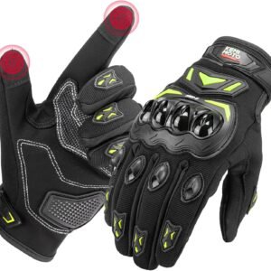 Guantes de moto Kemimoto. Vista principal