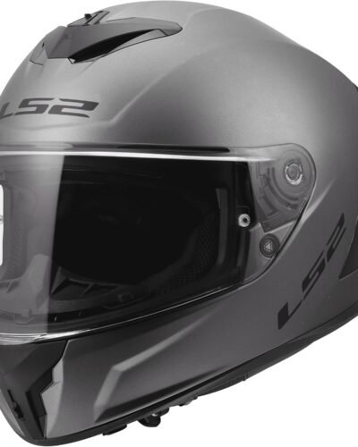 Casco integral de moto LS2 Rapid III. Color gris.
