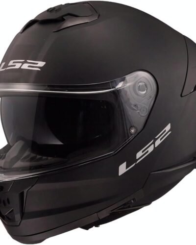 Casco integral de moto LS2 Rapid III. Color negro.