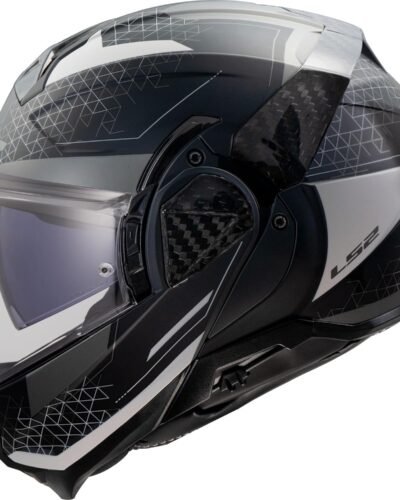 Casco modular de moto LS2 Advant II Astral grey