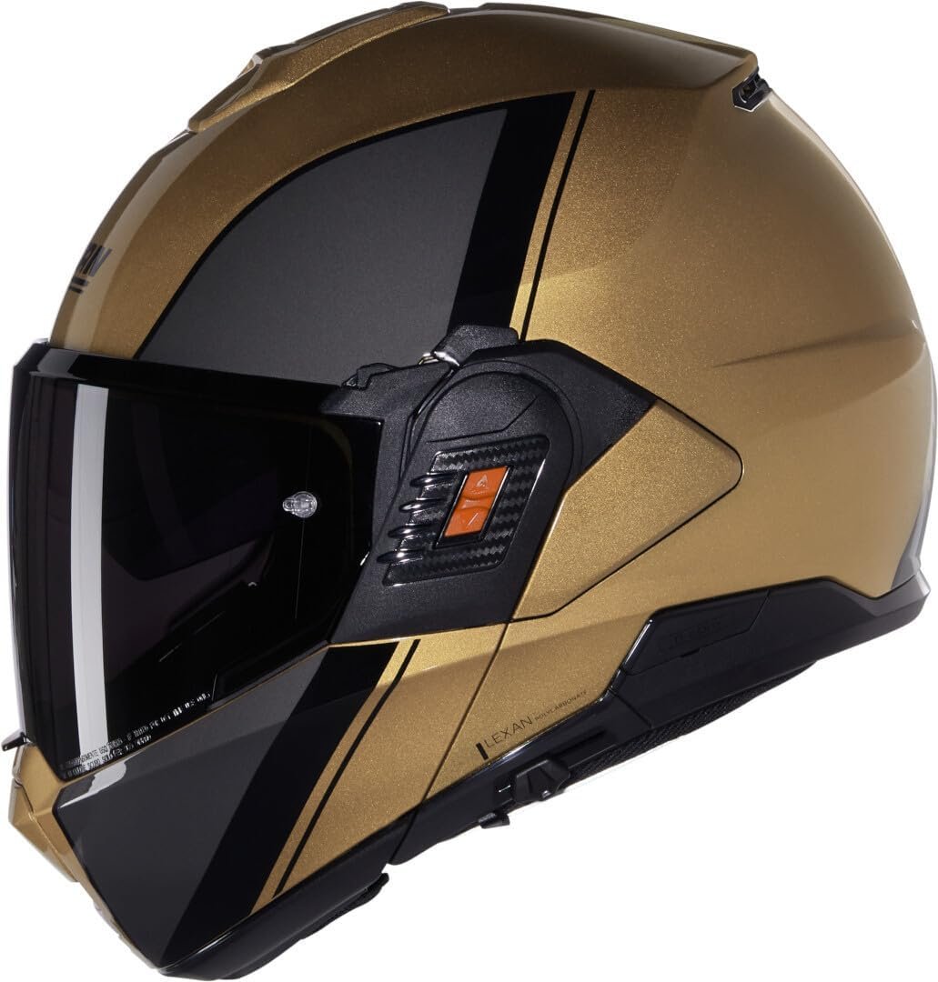 Casco modular Nolan N120-1. Vista lateral