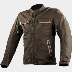 Chaqueta LS2 Bullet Marrón. Visión delatera