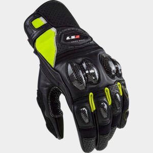 Guantes de moto LS2 Spark II Leather. Vista superior