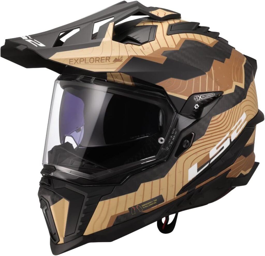 Casco de motocross LS2 Explorer. Casco de motocross LS2 Explorer.