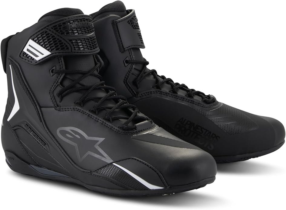 Botas de moto Alpinestars Faster-4. Los Faster-4 son extremadamente ligeros, transpirables y duraderos - Imagen 3