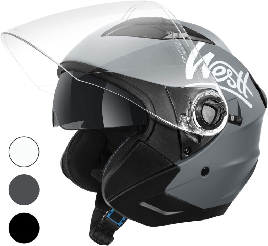 Casco tipo jet Westt Jet Casco tipo jet Westt Jet