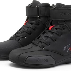 Botas de moto Rideiron MS6007. Botas de moto urbanas con carcasa reforzada y protección de tobillo.