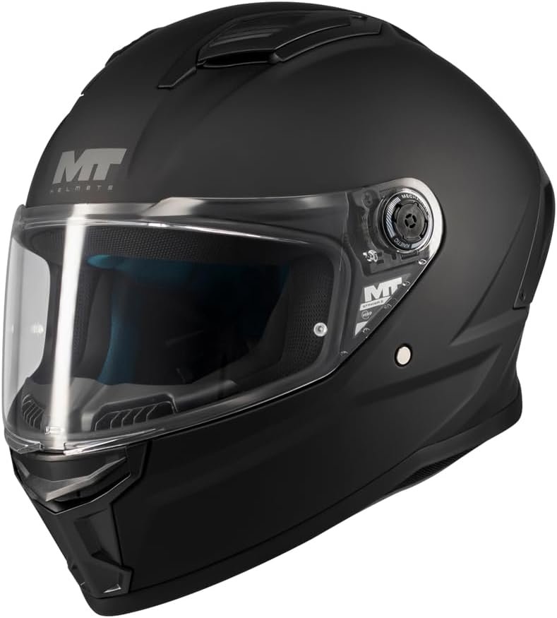 Casco integral MT Stinger 2. Casco de moto integral con interior hipoalergénico desmontable y lavable. - Imagen 3