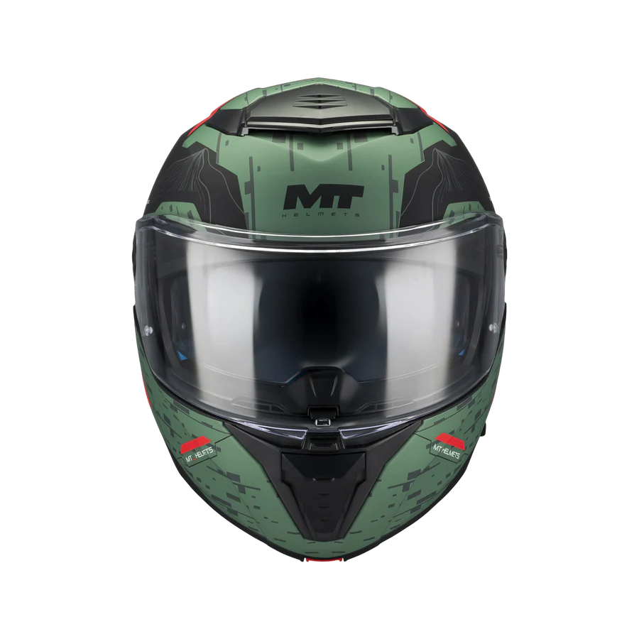 Casco de moto modular MT atom 2 sv. Casco modular con un campo de visión ampliado. - Imagen 10