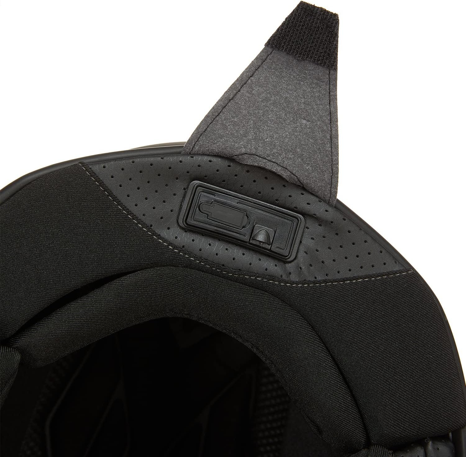 Casco de moto tipo Jet Origine Palio con intercomunicador. Casco Jet con carcasa de ABS con diseño aerodinámico. - Imagen 11