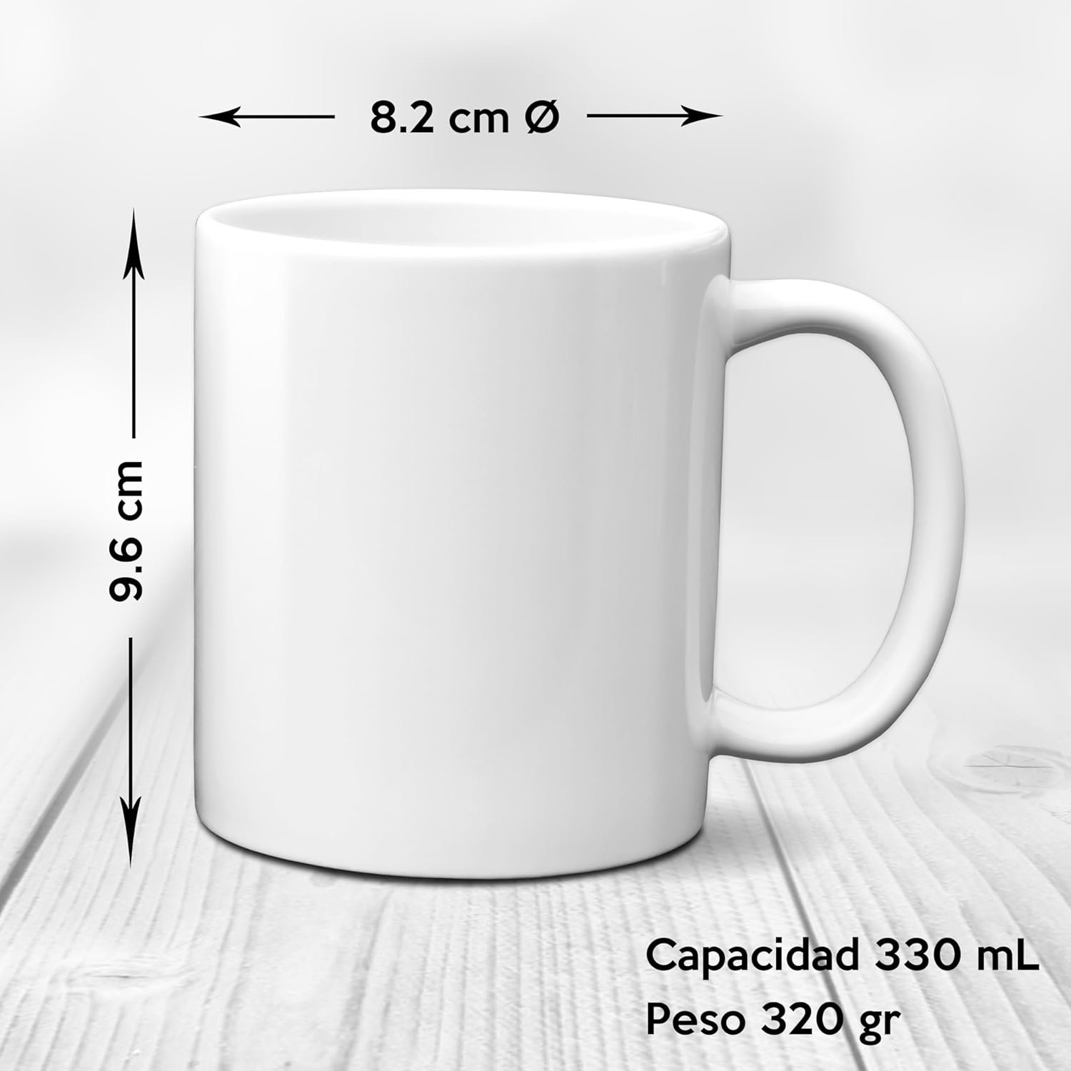 Taza para moteras "Aquí bebe la mejor motera del mundo". Taza de desayuno apta para microondas. - Imagen 2