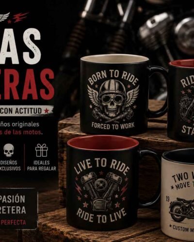 Tazas moteras Tazas de moto