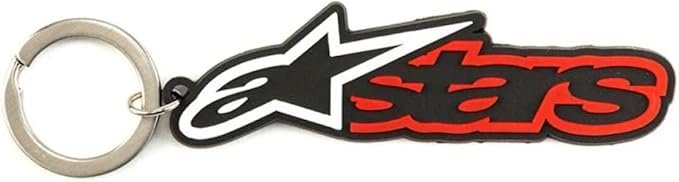 Llaveros de moto de Alpinestars. Llaveros de Alpinestars para moteros.