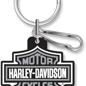 Llavero de goma de Harley Davidson.