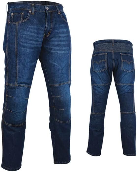 Pantalón de moto Arista KEVLAR DENIM SLIM. Pantalón para montar en moto en formato vaquero.
