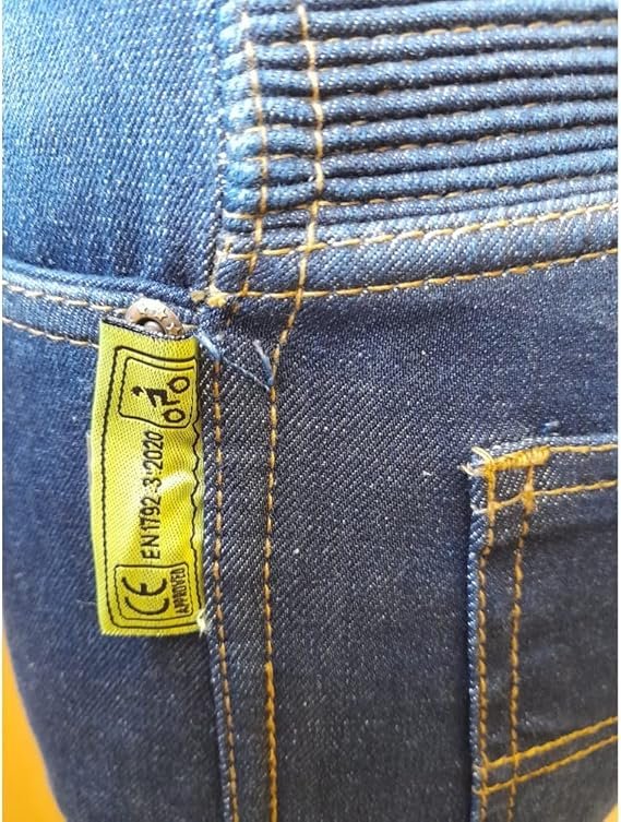 Pantalón de moto Arista KEVLAR DENIM SLIM. Pantalón para montar en moto en formato vaquero. - Imagen 2