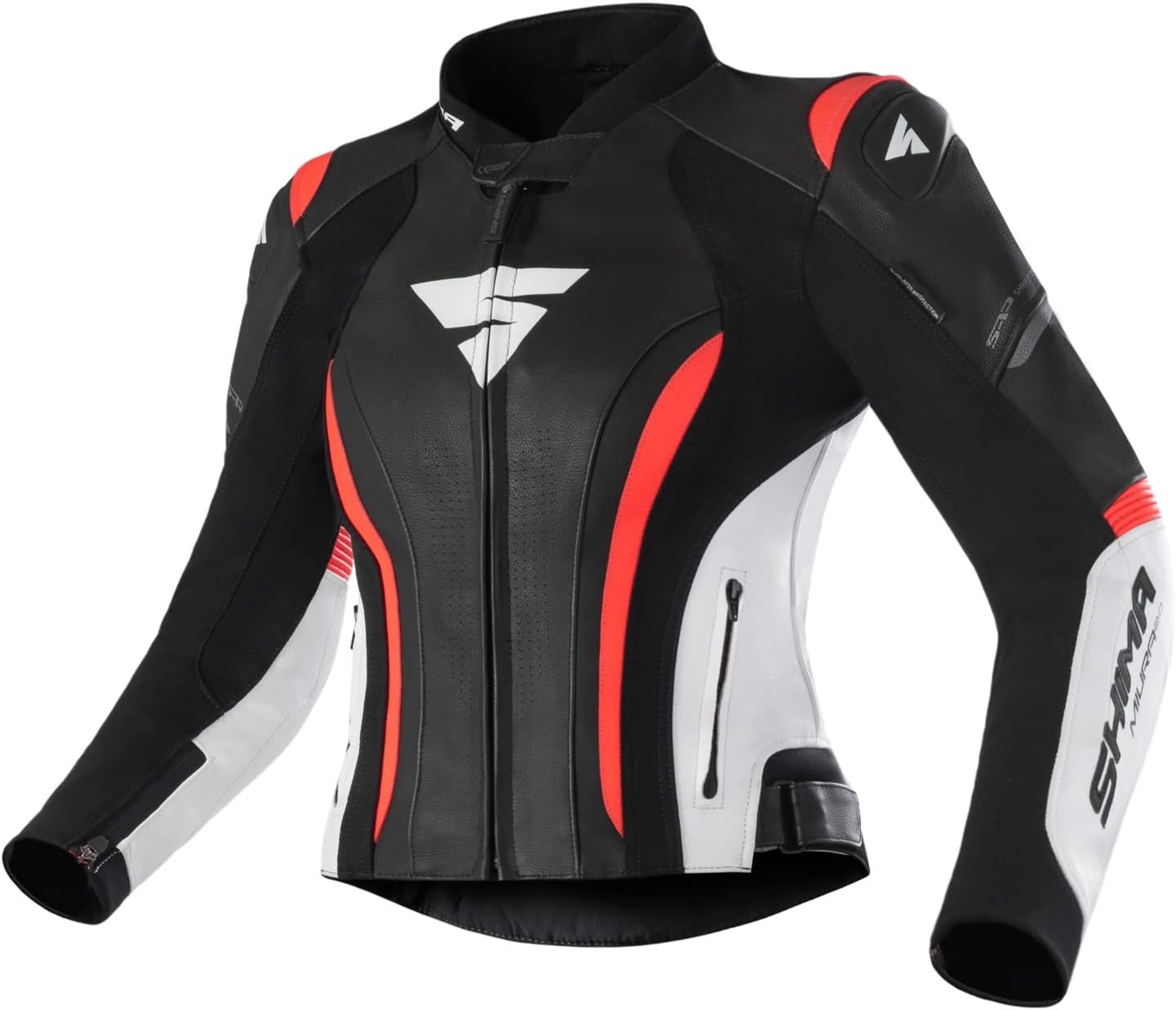 Chaqueta de moto para mujer Shima Miura 2.0. Chaqueta de moto de piel para mujer.