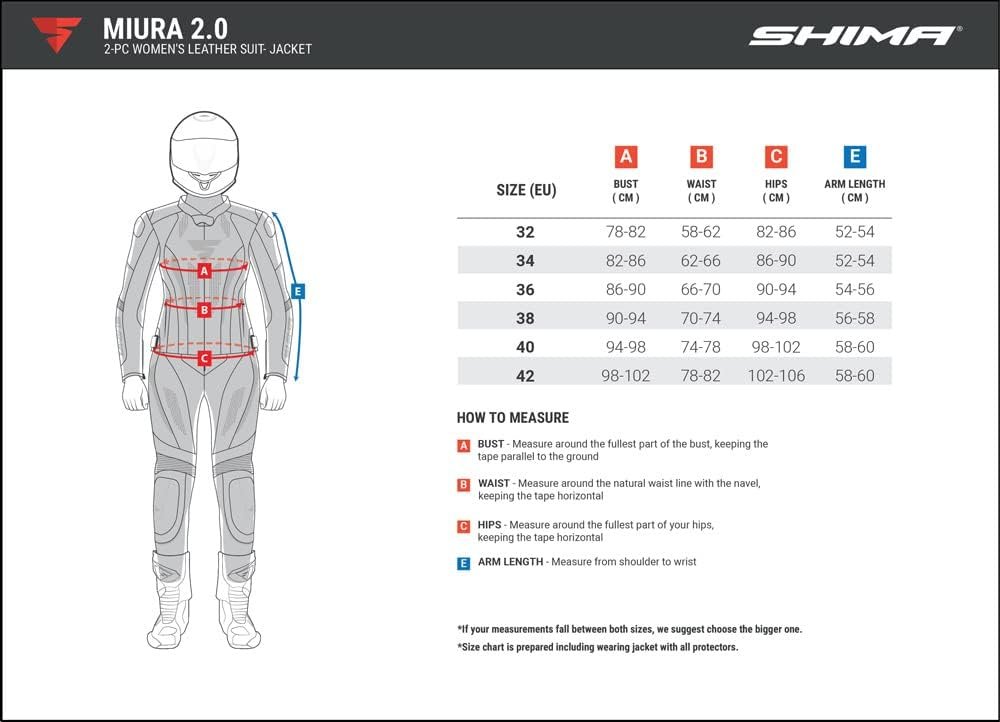 Chaqueta de moto para mujer Shima Miura 2.0. Chaqueta de moto de piel para mujer. - Imagen 5